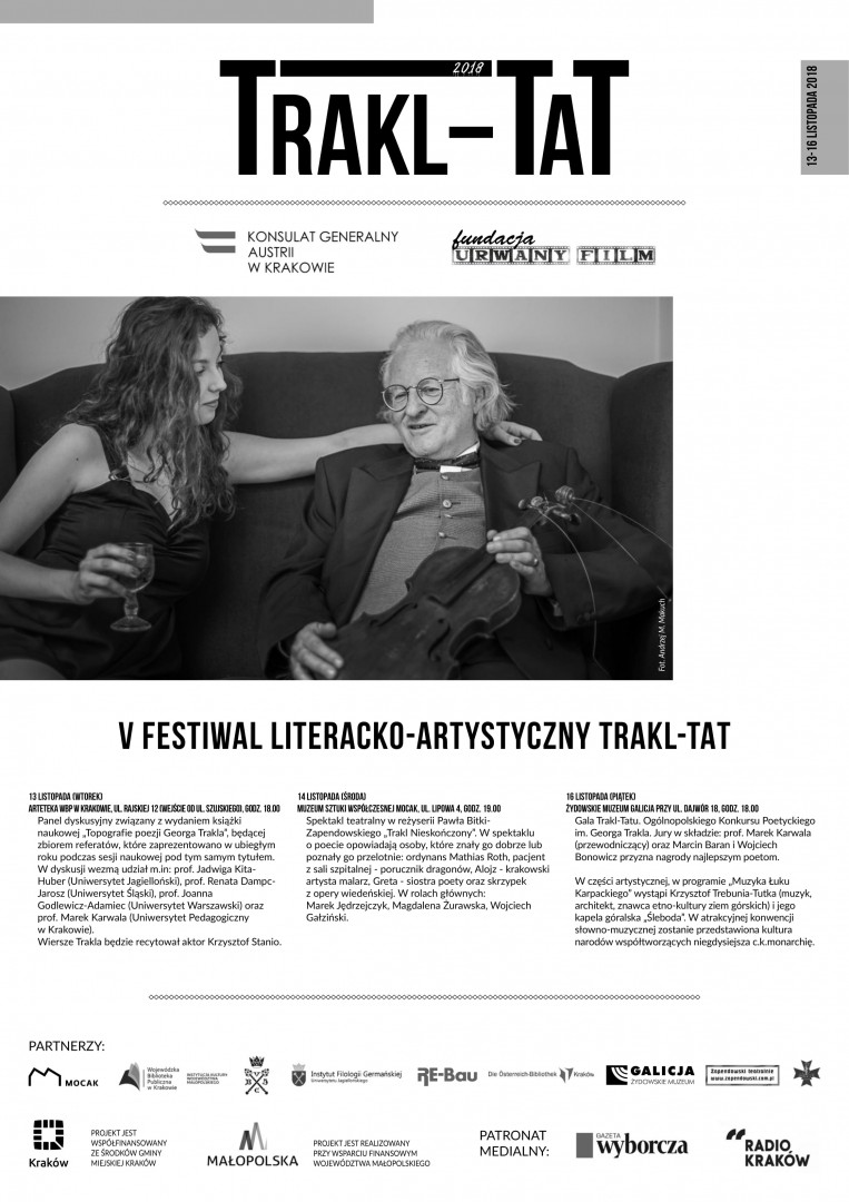 TRAKL-TAT.Inspiracje festiwal artystyczno-literacki