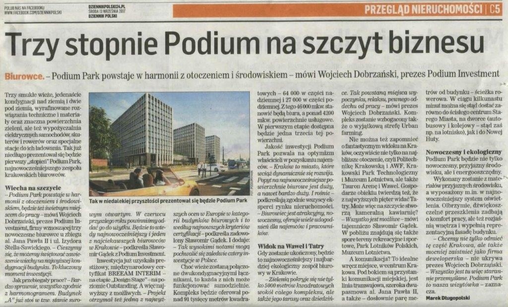 Biurowiec Podium Park