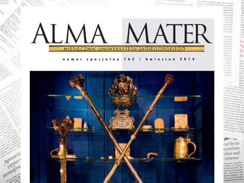 Alma Mater 165/2014, Miesięcznik Uniwersytetu Jagiellońskiego